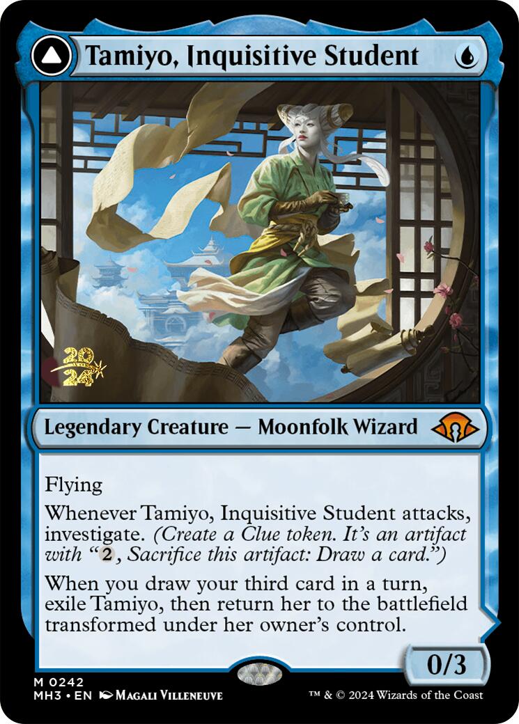 Tamiyo, étudiant curieux [Promos avant-première de Modern Horizons 3] 