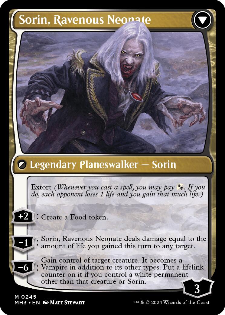 Sorin de la maison Markov [Promos avant-première de Modern Horizons 3] 