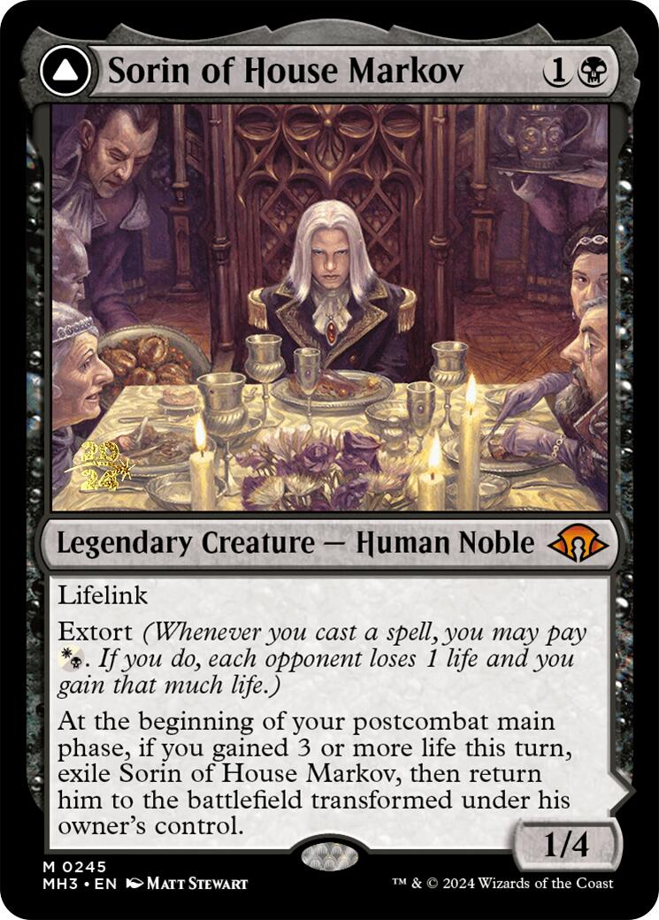 Sorin de la maison Markov [Promos avant-première de Modern Horizons 3] 