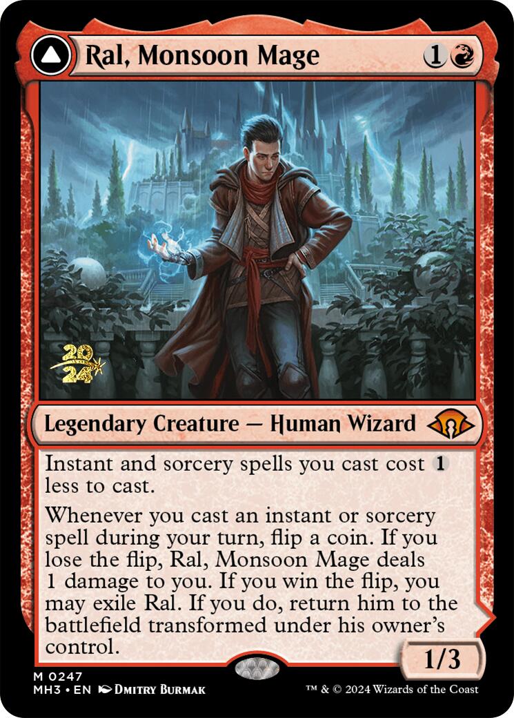Ral, Monsoon Mage [Promotions avant-première de Modern Horizons 3] 