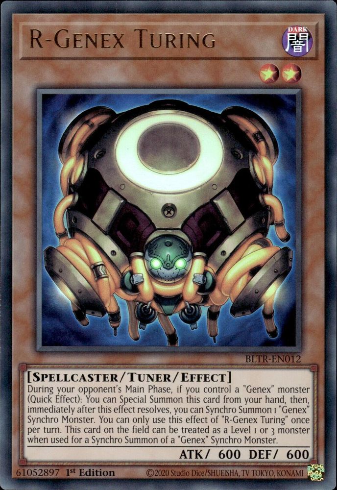 R-Genex Turing (BLTR-EN012) - Ultra Rare