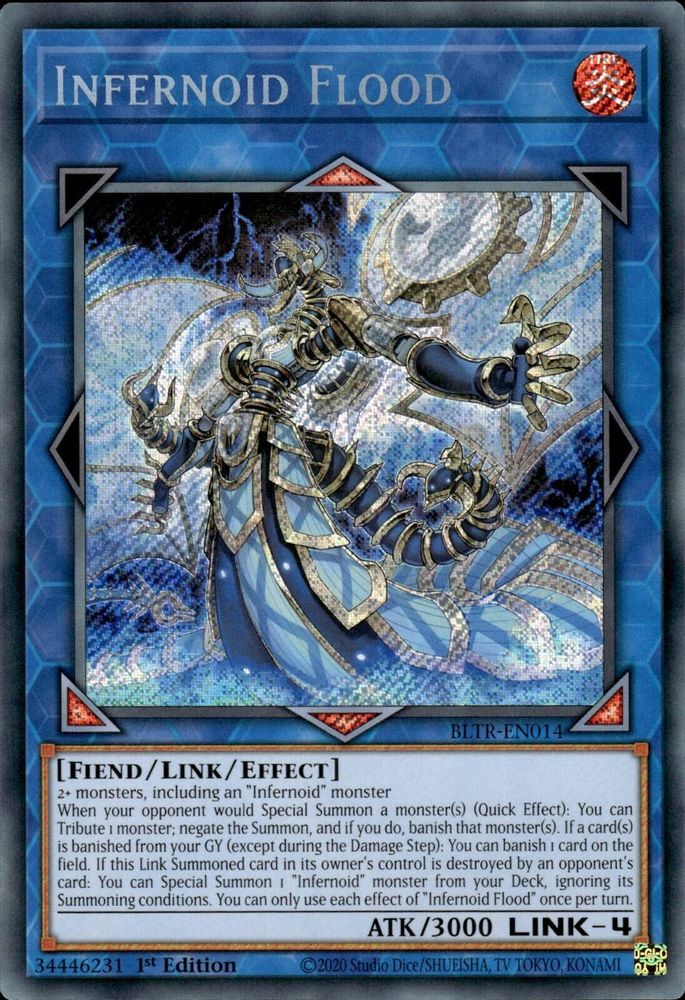 Infernoid Flood (BLTR-EN014) - Secret Rare