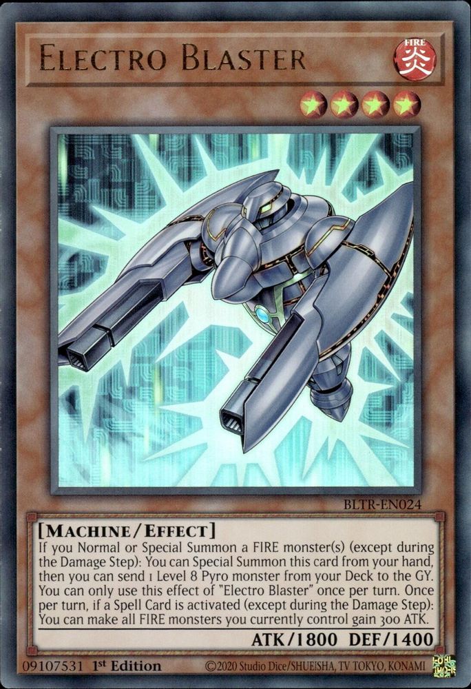 Electro Blaster (BLTR-EN024) - Ultra Rare