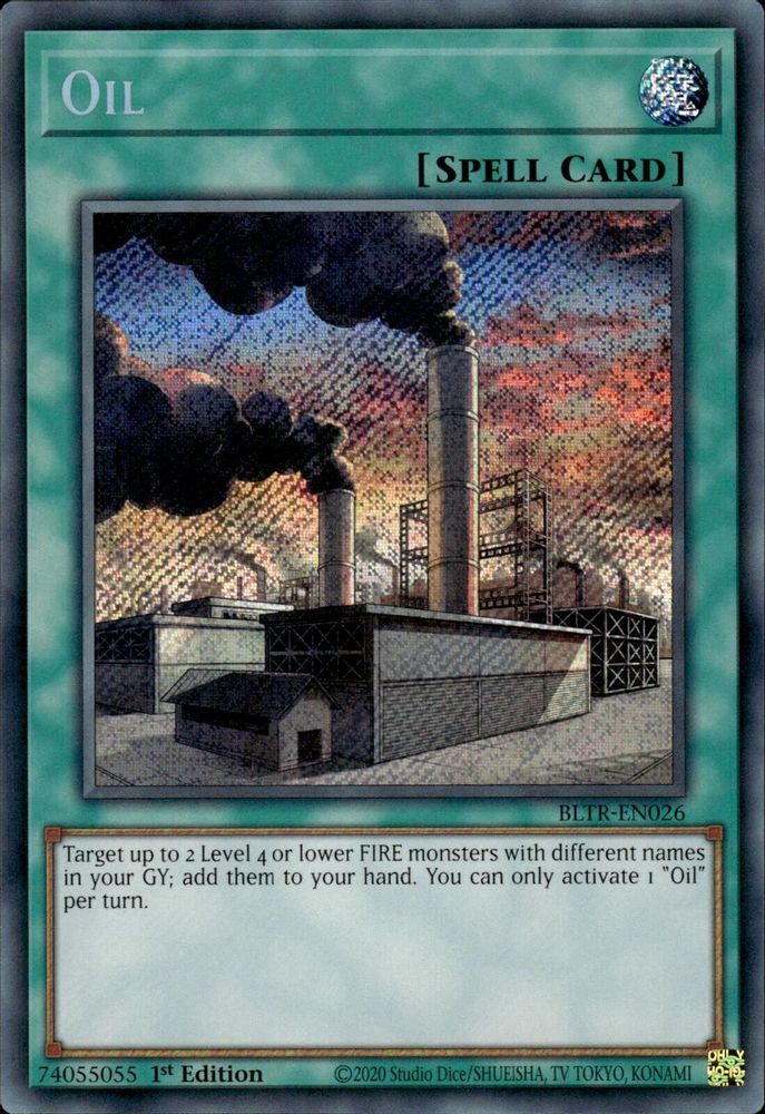 Oil (BLTR-EN026) - Secret Rare