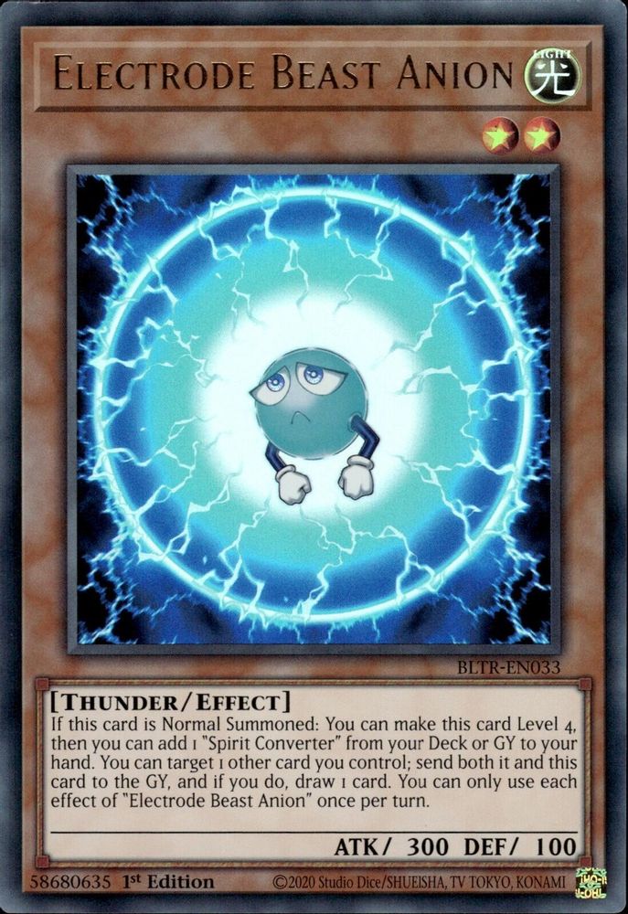Électrode Beast Anion [BLTR-EN033] Ultra Rare 