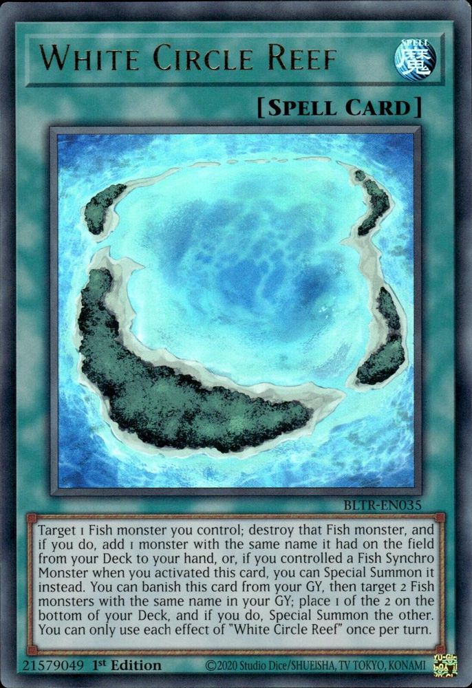 White Circle Reef (BLTR-EN035) - Ultra Rare