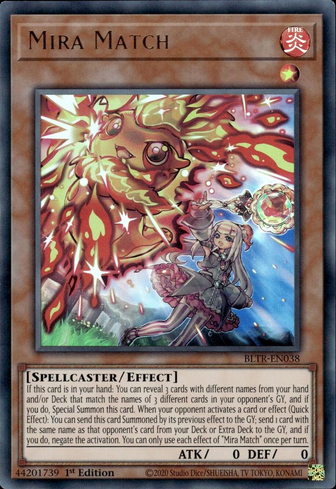 Mira Match (BLTR-EN038) - Ultra Rare
