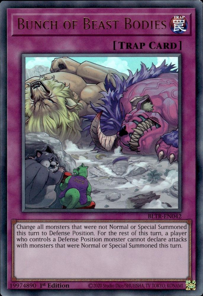 Bunch of Beast Bodies (BLTR-EN042) - Ultra Rare