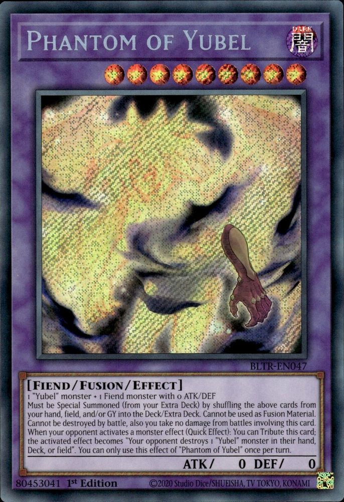 Phantom of Yubel (BLTR-EN047) - Secret Rare