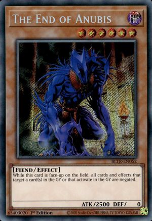 La fin d'Anubis [BLTR-EN052] Secret Rare 