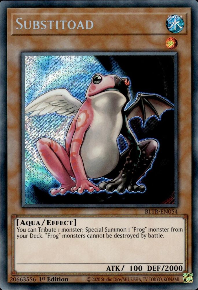 Substitutoad [BLTR-EN054] Secret Rare 