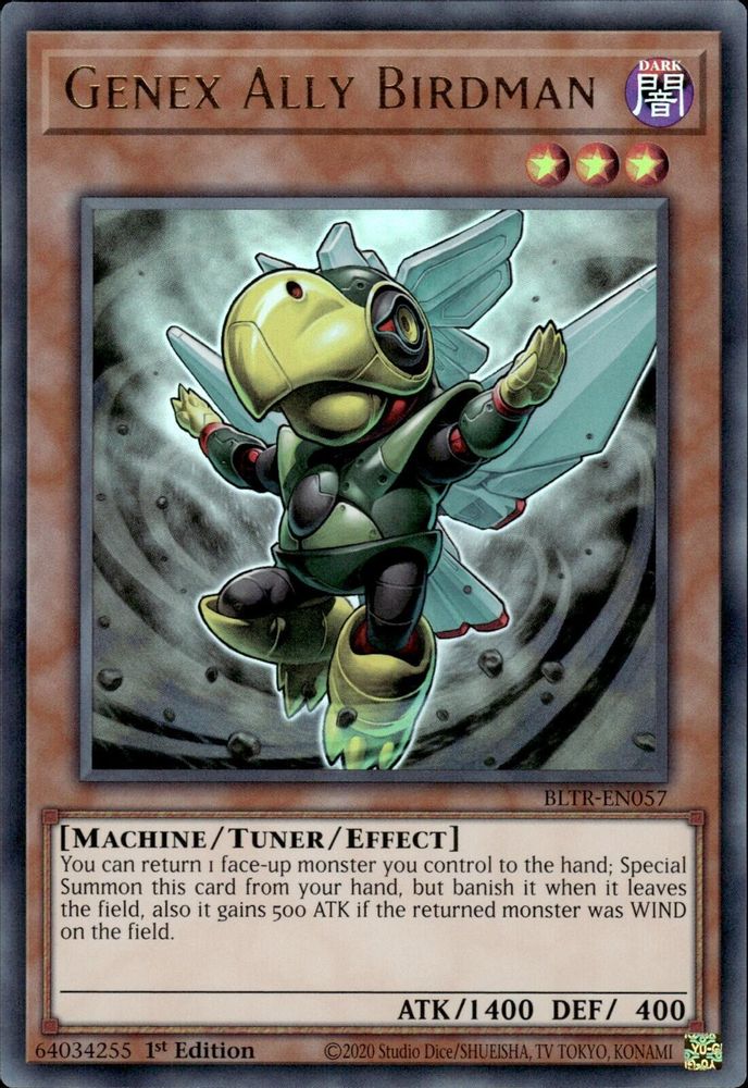Genex Ally Birdman (BLTR-EN057) - Ultra Rare