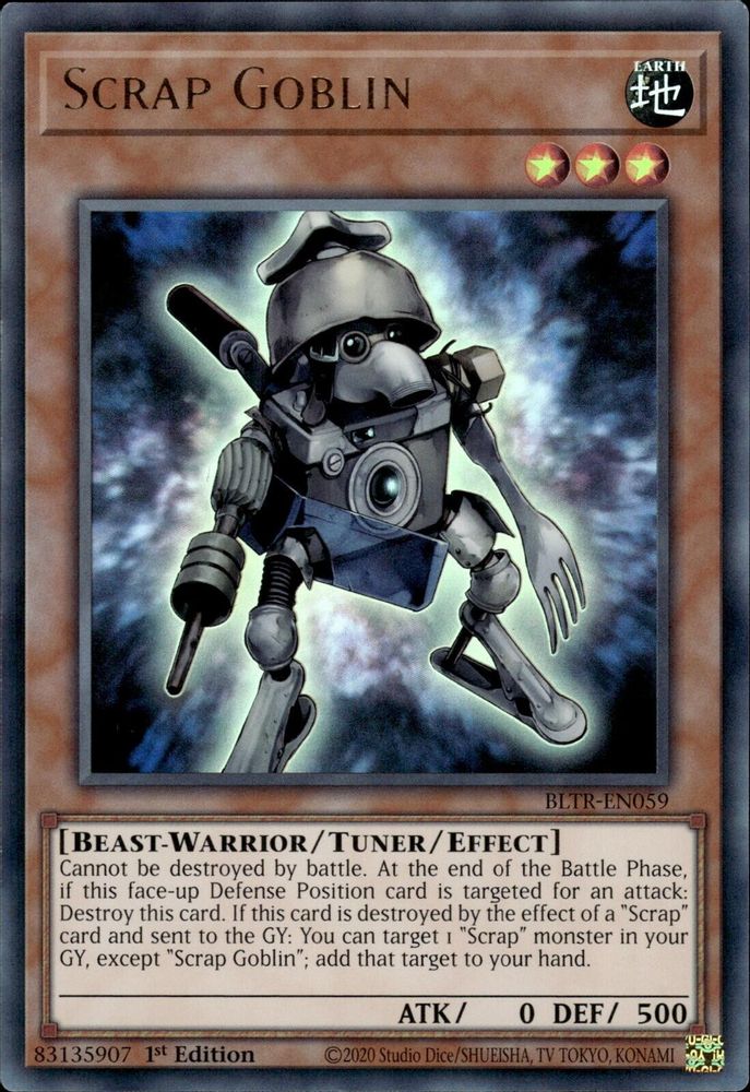 Scrap Goblin (BLTR-EN059) - Ultra Rare