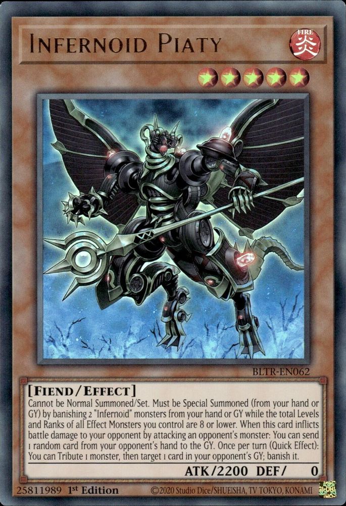 Infernoid Piaty (BLTR-EN062) - Ultra Rare