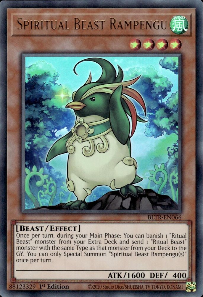 Bête spirituelle Rampengu [BLTR-EN066] Ultra Rare 