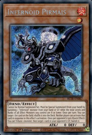 Infernoid Pirmais (BLTR-EN067) - Battles of Legend: Terminal Revenge 1st Edition