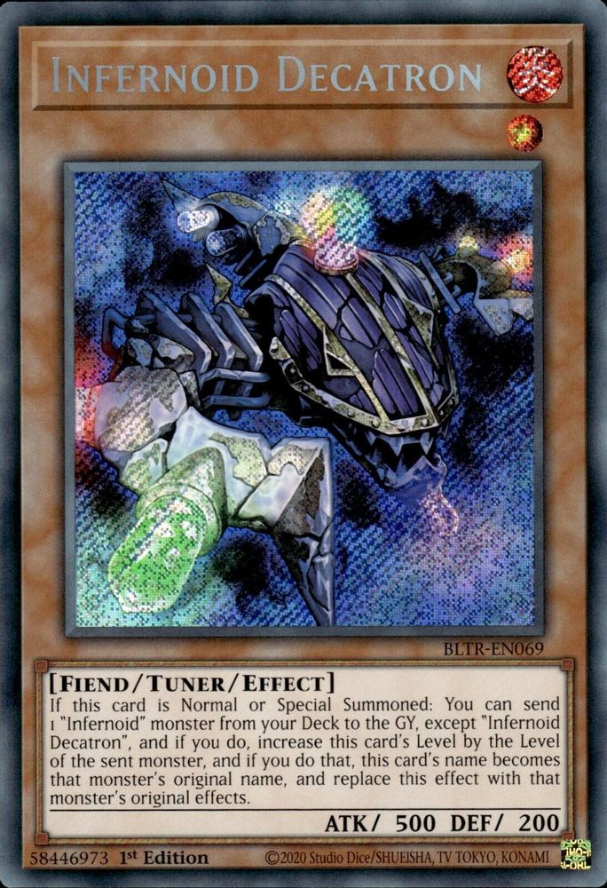 Infernoid Decatron (BLTR-EN069) - Secret Rare