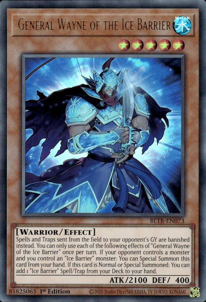 General Wayne of the Ice Barrier (BLTR-EN073) - Ultra Rare