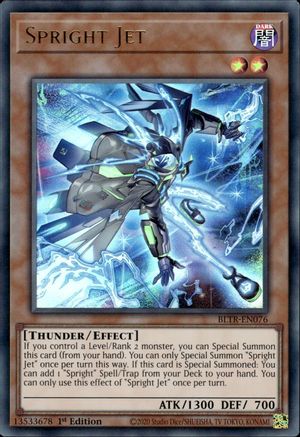Spright Jet (BLTR-EN076) - Battles of Legend: Terminal Revenge 1st Edition