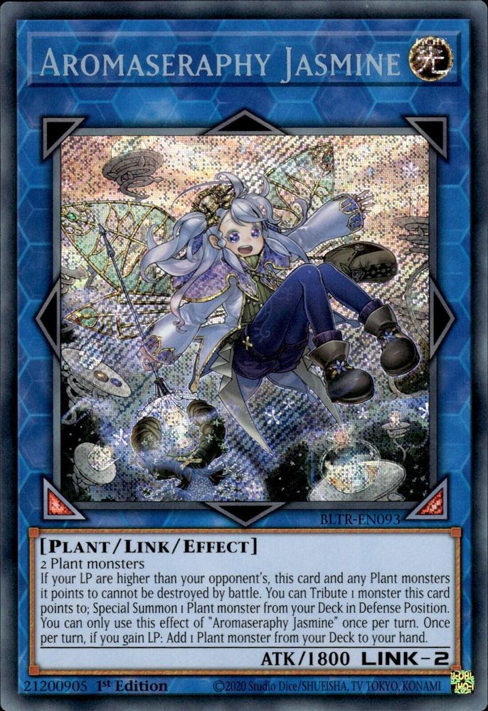 Aromaseraphy Jasmine (BLTR-EN093) - Secret Rare