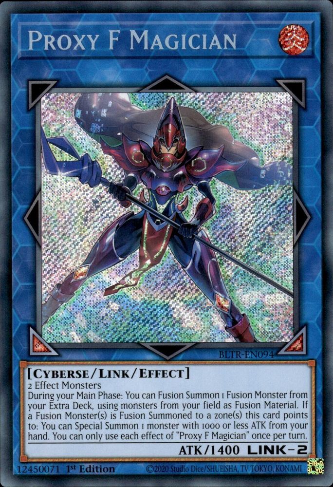 Proxy F Magician (BLTR-EN094) - Secret Rare