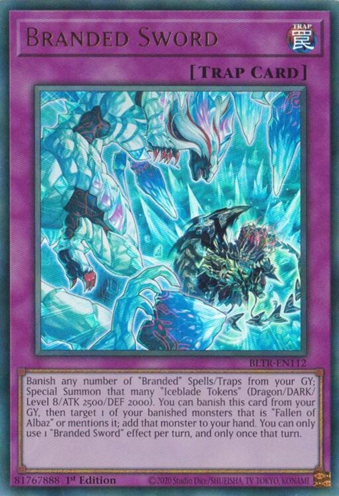 Branded Sword (BLTR-EN112) - Ultra Rare