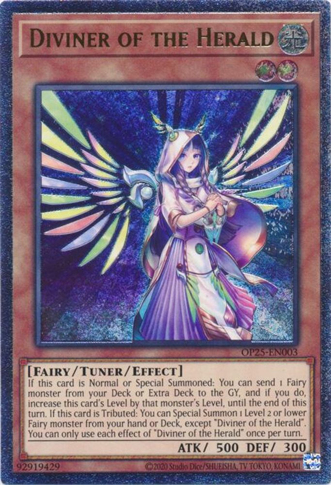 Diviner of the Herald (UTR) (OP25-EN003) - Ultimate Rare
