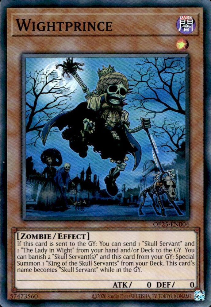 Wightprince (OP25-EN004) - Super Rare