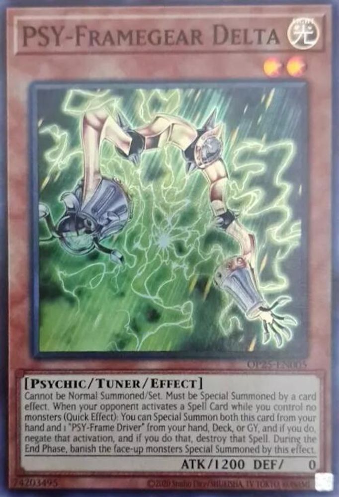 PSY-Framegear Delta (OP25-EN005) - Super Rare