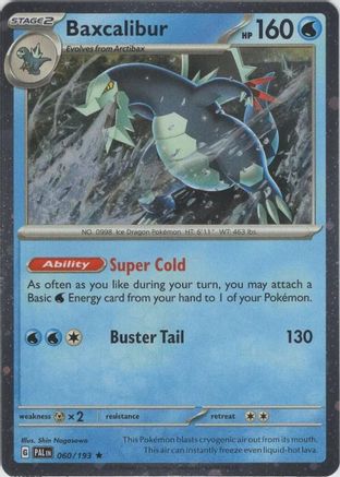 Baxcalibur (Cosmos Holo) 060/193  - Holofoil - Promo