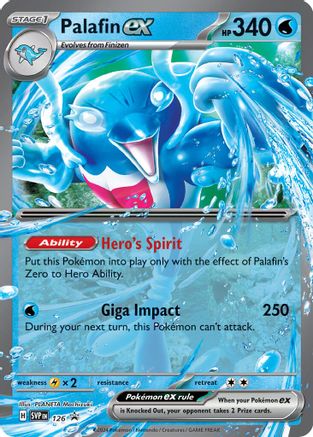 Palafin ex 126  - Holofoil - Promo