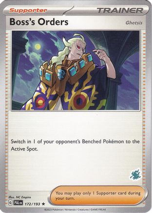 Boss's Orders - Darkrai Deck 172  - Rare