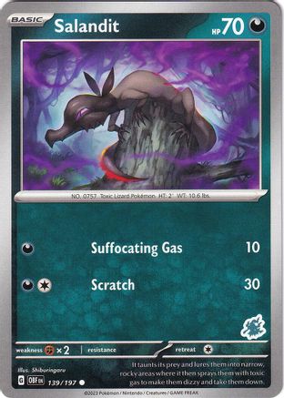 Salandit - Darkrai Deck  - Common