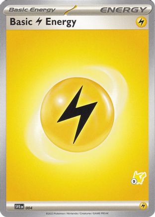 Basic Lightning Energy - Pikachu 9  - Common