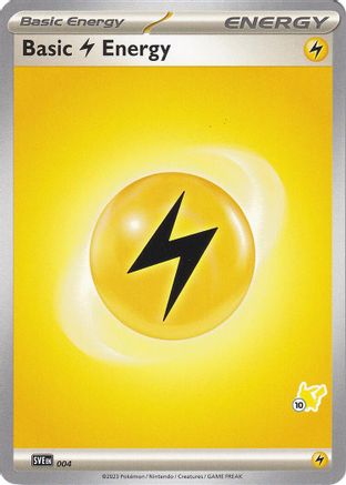 Basic Lightning Energy - Pikachu 10  - Common