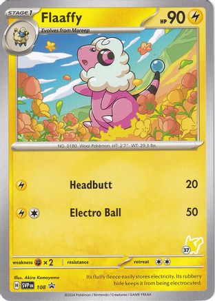 Flaaffy - Pikachu 37 108  - Promo