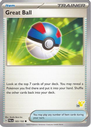 Great Ball - Pikachu 38  - Common