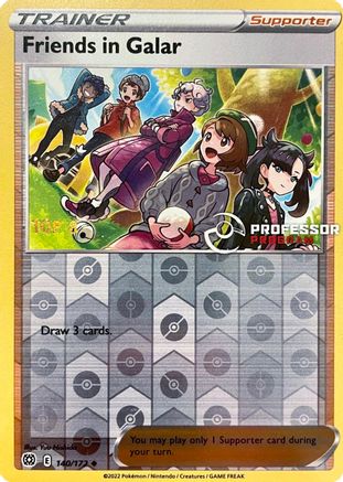 Friends in Galar (2022) 140/172  - Reverse Holofoil - Uncommon