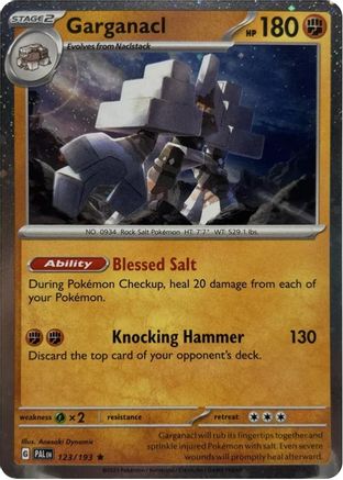 Garganacl (Cosmos Holo) 123  - Holofoil - Rare