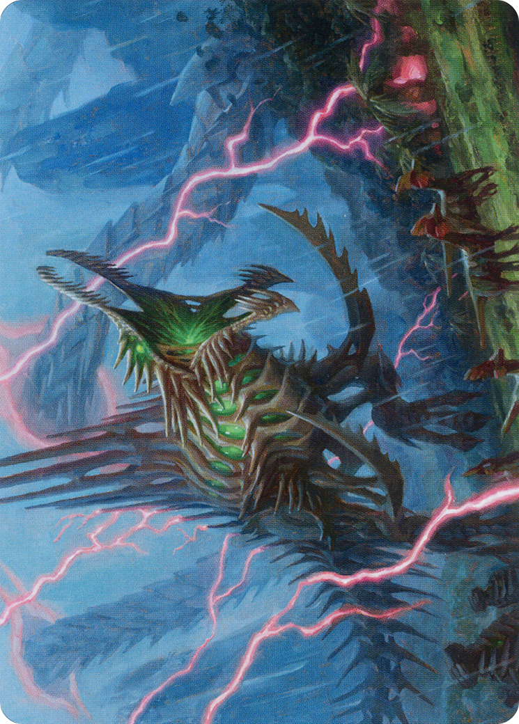 Etali, carte d'art Primal Sickness [Marche de la série d'art Machine] 