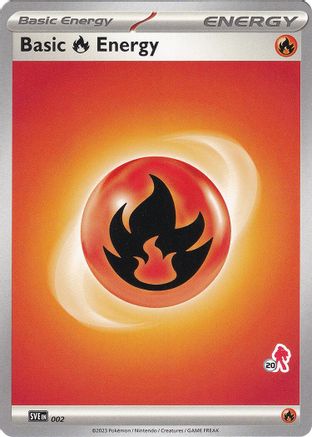Basic Fire Energy - Armarouge 20  - Unconfirmed