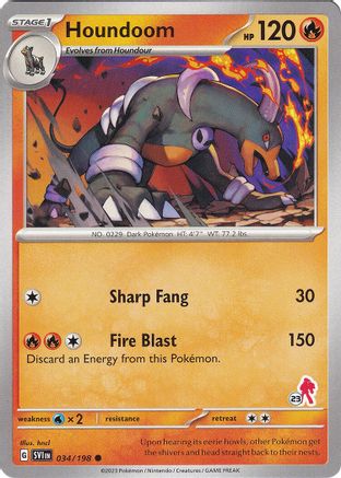 Houndoom (034/198) (Timbre Armarouge #23) [Battle Academy 2024] 