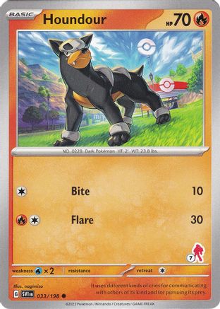 Houndour - Armarouge 7  - Common