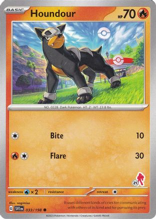 Houndour - Armarouge 21  - Common