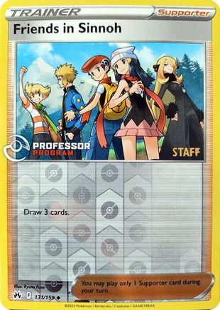 Friends in Sinnoh (2023) [Staff] 131/159  - Reverse Holofoil - Uncommon