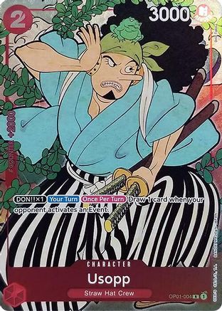 Usopp (English Version 1st Anniversary Set) (OP01-004) - Rare
