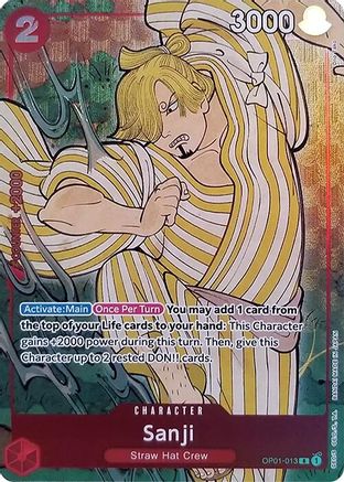 Sanji (English Version 1st Anniversary Set) (OP01-013) - Rare