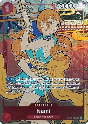Nami (English Version 1st Anniversary Set) (OP01-016) - Rare