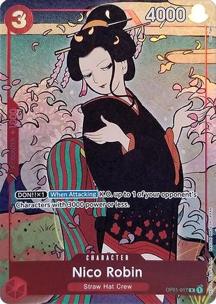 Nico Robin (English Version 1st Anniversary Set) (OP01-017) - Rare