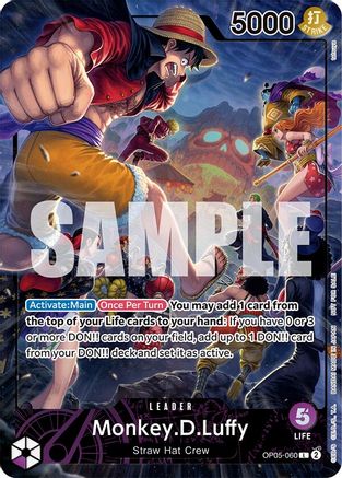 Monkey.D.Luffy (PSA Magazine) (OP05-060) - Leader
